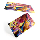 Liquid Abstract Paint V11 - Premium Protective Decal Skin-Kit for the Apple Credit Card