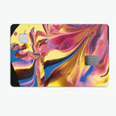 Liquid Abstract Paint V11 - Premium Protective Decal Skin-Kit for the Apple Credit Card