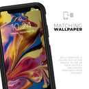 Liquid Abstract Paint V11 - Skin Kit for the iPhone OtterBox Cases
