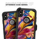 Liquid Abstract Paint V11 - Skin Kit for the iPhone OtterBox Cases