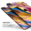 Liquid Abstract Paint V11 - Full Body Skin Decal for the Apple iPad Pro 12.9", 11", 10.5", 9.7", Air or Mini (All Models Available)