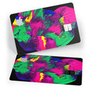 Liquid Abstract Paint V12 - Premium Protective Decal Skin-Kit for the Apple Credit Card