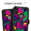 Liquid Abstract Paint V12 - Skin Kit for the iPhone OtterBox Cases