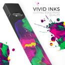Liquid Abstract Paint V12 - Premium Decal Protective Skin-Wrap Sticker compatible with the Juul Labs vaping device
