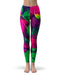 Liquid Abstract Paint V12 - All Over Print Womens Leggings / Yoga or Workout Pants