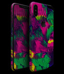 Liquid Abstract Paint V12 - iPhone XS MAX, XS/X, 8/8+, 7/7+, 5/5S/SE Skin-Kit (All iPhones Available)