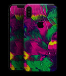 Liquid Abstract Paint V12 - iPhone XS MAX, XS/X, 8/8+, 7/7+, 5/5S/SE Skin-Kit (All iPhones Available)