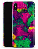 Liquid Abstract Paint V12 - iPhone X Clipit Case