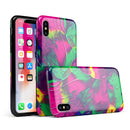 Liquid Abstract Paint V12 - iPhone X Swappable Hybrid Case
