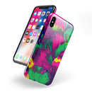 Liquid Abstract Paint V12 - iPhone X Swappable Hybrid Case