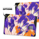 Liquid Abstract Paint V13 - Premium Protective Decal Skin-Kit for the Apple Credit Card