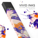 Liquid Abstract Paint V13 - Premium Decal Protective Skin-Wrap Sticker compatible with the Juul Labs vaping device