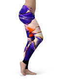 Liquid Abstract Paint V13 - All Over Print Womens Leggings / Yoga or Workout Pants