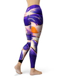 Liquid Abstract Paint V13 - All Over Print Womens Leggings / Yoga or Workout Pants