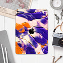 Liquid Abstract Paint V13 - Full Body Skin Decal for the Apple iPad Pro 12.9", 11", 10.5", 9.7", Air or Mini (All Models Available)