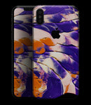 Liquid Abstract Paint V13 - iPhone XS MAX, XS/X, 8/8+, 7/7+, 5/5S/SE Skin-Kit (All iPhones Available)