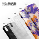 Liquid Abstract Paint V13 - iPhone X Swappable Hybrid Case