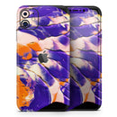 Liquid Abstract Paint V13  - Protective Skin Wrap & Decal – Compatible with iPhone SE to iPhone 17 Pro Max (All Models)