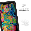 Liquid Abstract Paint V14 - Skin Kit for the iPhone OtterBox Cases