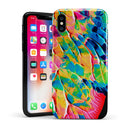 Liquid Abstract Paint V14 - iPhone X Swappable Hybrid Case