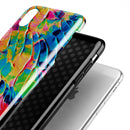 Liquid Abstract Paint V14 - iPhone X Swappable Hybrid Case