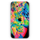 Liquid Abstract Paint V14  - Protective Skin Wrap & Decal – Compatible with iPhone SE to iPhone 17 Pro Max (All Models)