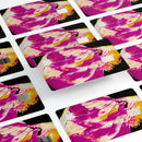 Liquid Abstract Paint V15 - Premium Protective Decal Skin-Kit for the Apple Credit Card