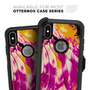 Liquid Abstract Paint V15 - Skin Kit for the iPhone OtterBox Cases