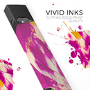 Liquid Abstract Paint V15 - Premium Decal Protective Skin-Wrap Sticker compatible with the Juul Labs vaping device