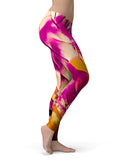 Liquid Abstract Paint V15 - All Over Print Womens Leggings / Yoga or Workout Pants