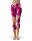 Liquid Abstract Paint V15 - All Over Print Womens Leggings / Yoga or Workout Pants