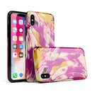 Liquid Abstract Paint V15 - iPhone X Swappable Hybrid Case