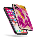 Liquid Abstract Paint V15 - iPhone X Swappable Hybrid Case