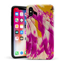 Liquid Abstract Paint V15 - iPhone X Swappable Hybrid Case