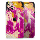 Liquid Abstract Paint V15  - Protective Skin Wrap & Decal – Compatible with iPhone SE to iPhone 17 Pro Max (All Models)