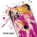 Liquid Abstract Paint V15  - Protective Skin Wrap & Decal – Compatible with iPhone SE to iPhone 17 Pro Max (All Models)