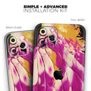 Liquid Abstract Paint V15  - Protective Skin Wrap & Decal – Compatible with iPhone SE to iPhone 17 Pro Max (All Models)
