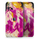 Liquid Abstract Paint V15  - Protective Skin Wrap & Decal – Compatible with iPhone SE to iPhone 17 Pro Max (All Models)