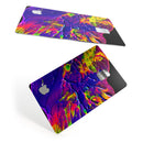 Liquid Abstract Paint V16 - Premium Protective Decal Skin-Kit for the Apple Credit Card