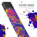 Liquid Abstract Paint V16 - Premium Decal Protective Skin-Wrap Sticker compatible with the Juul Labs vaping device