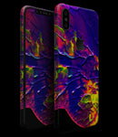 Liquid Abstract Paint V16 - iPhone XS MAX, XS/X, 8/8+, 7/7+, 5/5S/SE Skin-Kit (All iPhones Available)