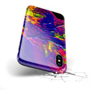 Liquid Abstract Paint V16 - iPhone X Swappable Hybrid Case