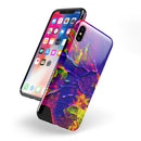 Liquid Abstract Paint V16 - iPhone X Swappable Hybrid Case