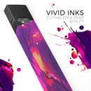 Liquid Abstract Paint V17 - Premium Decal Protective Skin-Wrap Sticker compatible with the Juul Labs vaping device