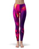 Liquid Abstract Paint V17 - All Over Print Womens Leggings / Yoga or Workout Pants
