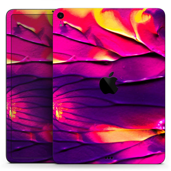 Liquid Abstract Paint V17 - Full Body Skin Decal for the Apple iPad Pro 12.9", 11", 10.5", 9.7", Air or Mini (All Models Available)
