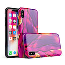 Liquid Abstract Paint V17 - iPhone X Swappable Hybrid Case
