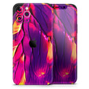 Liquid Abstract Paint V17  - Protective Skin Wrap & Decal – Compatible with iPhone SE to iPhone 17 Pro Max (All Models)