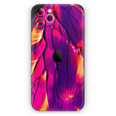 Liquid Abstract Paint V17  - Protective Skin Wrap & Decal – Compatible with iPhone SE to iPhone 17 Pro Max (All Models)