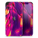 Liquid Abstract Paint V17  - Protective Skin Wrap & Decal – Compatible with iPhone SE to iPhone 17 Pro Max (All Models)